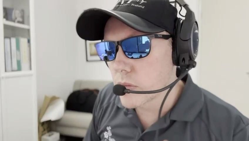 Load video: FLYTE pilot sunglasses testimony by chief flying instructor